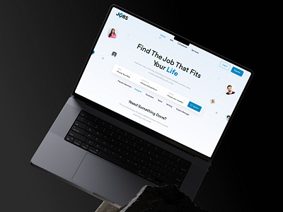 Job UI/UX Website Design adobe xd branding design easy job figma government graphic design illustration job job landing page job website job website design logo minimal job website ui ui ux design ux website for job