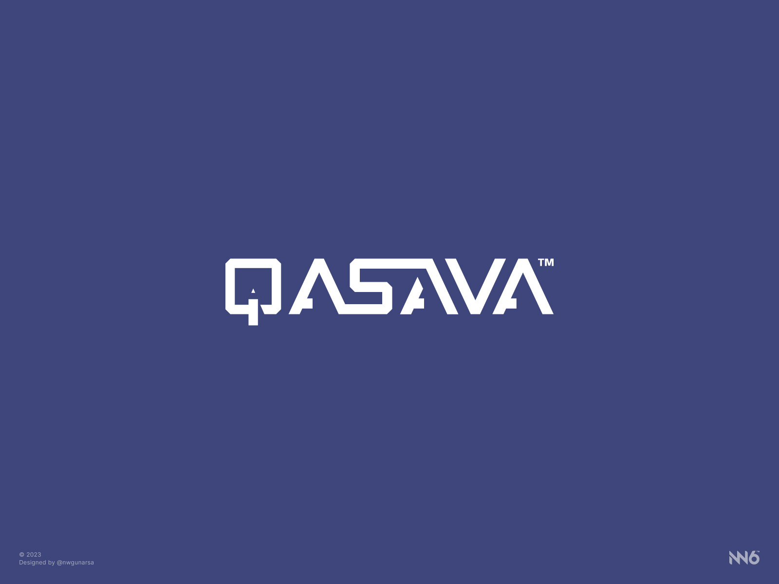 Qasava logo by N.W. Gunarsa