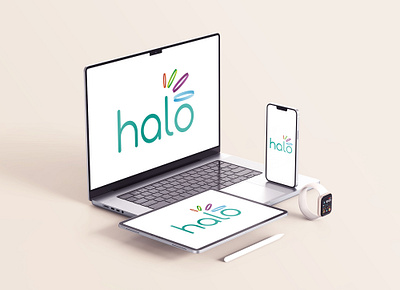 Halo Logo Design branding creative logo graphic design