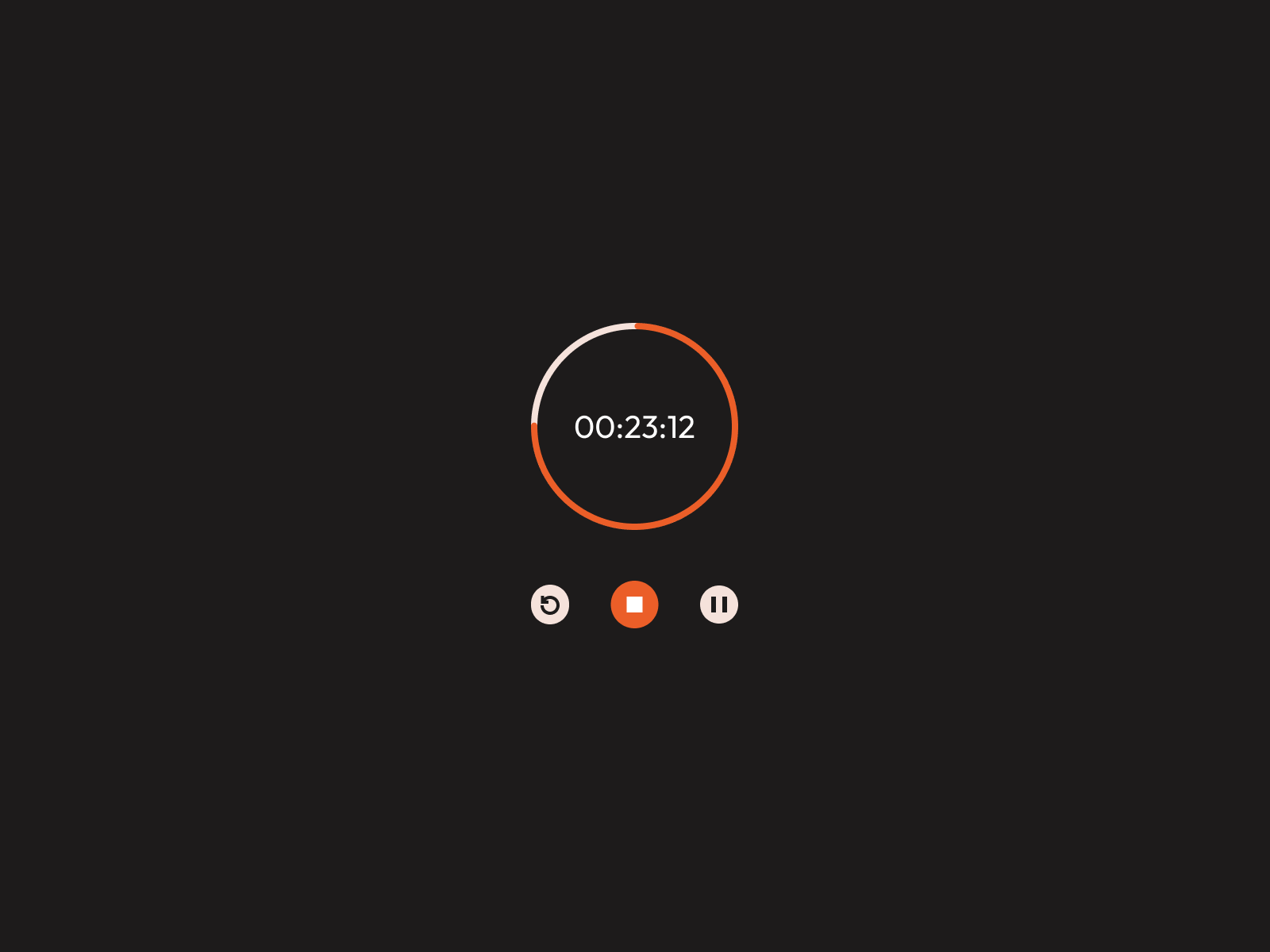 Daily UI 014 Countdown Timer by Erin on Dribbble