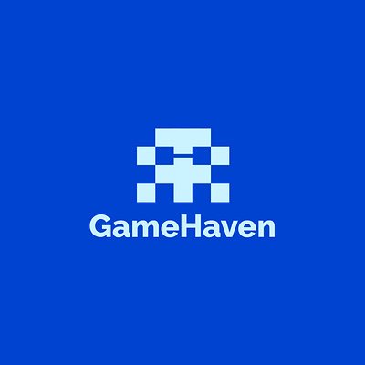 GameHaven logo design graphic design logo logomark m4riuskr