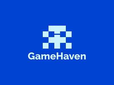 GameHaven logo design graphic design logo logomark m4riuskr