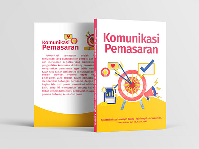 Book Cover Design (Communication, Marketing, Business) annual book book cover book mockup brochure cover design flyer illustration leaflet ui
