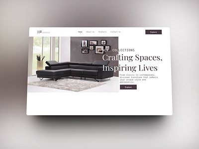 FURNITCH figma furniture interior design mobile ui ux web design