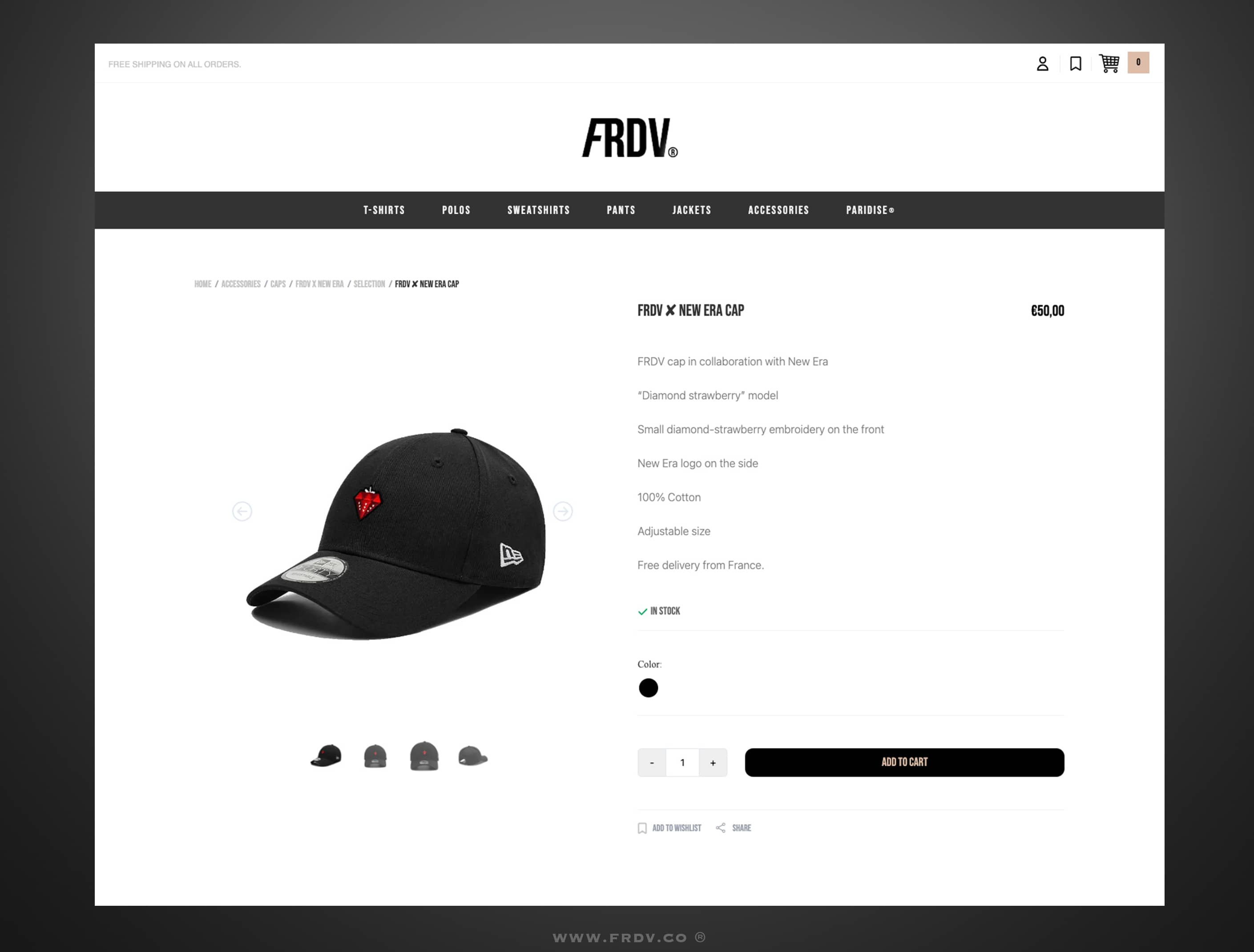 "Diamond-strawberry" FRDV® x New Era cap • Web app Product page 2d 3d 3d designer 3d developer alannn creative developer diamond strawberry cap ecommerce frdv front end developer javascript developer product page reactjs developer svg animation ui ui design ux ux design web design web developer