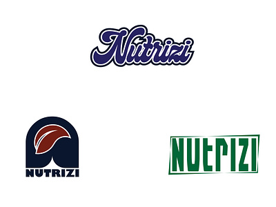 Logo Design (Nutrizi) branding design graphic design illustration logo typography vector