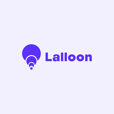 Lalloon logo adobe illustrator graphic design logo logomark m4riuskr