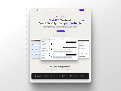 AI Landing Page Redesign - AI Website ai design ai landing page ai website branding design graphic design landing page design minimal web design saas saas design saas landing page ui ui design ux design web design website website design website development website redesign