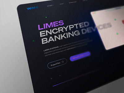 STUDIO LANDING PAGE 1.2 - DARK - REALISTIC h1 h2 h3 landing landing page logo design mockup onetwo p page realistic web design www