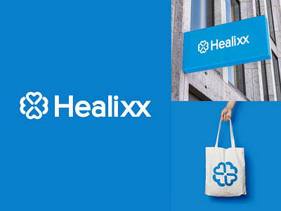 Healixx Medical Brand Identity branding clinic dental dentist doctor health healthcare hospital icon medicine