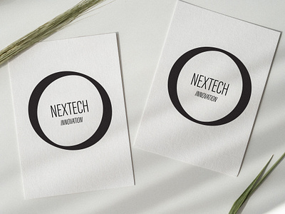 NEXTECH INNOVATION LOGO branding businness businness card clean design fictional graphic design logo logo design minimalistic