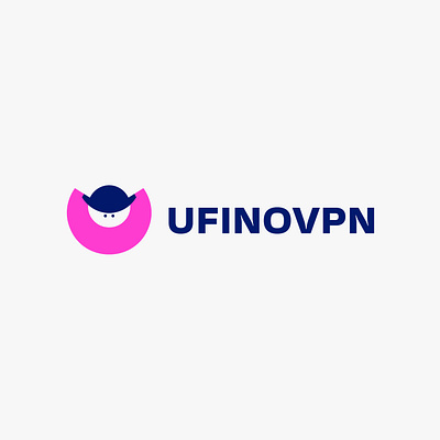 UFINOVPN logo branding design logo logomark m4riuskr