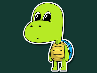 Standing Turtle animal animals animation art cartoon character chibi cute pets cute turtle design graphic design illustration mascot pet pets standing turtle turtle turtle cartoon turtles vector