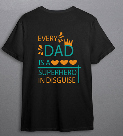 DAD T-SHIRT DESIGN branding clothing t shirt design cool t shirt design dad design graphic design illustration logo new vector