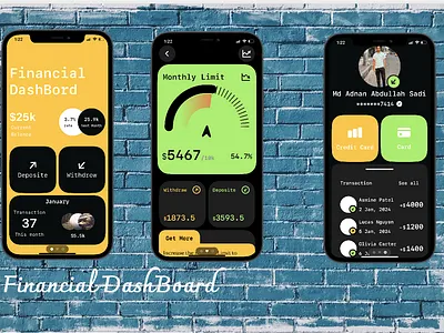 Financial Dashboard(SwiftUI)