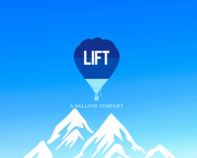 Lift - A Balloon Company dailylogochallenge design graphics logo