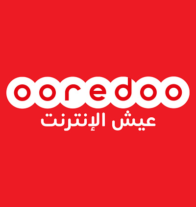 Visual creations for ooredoo branding graphic design
