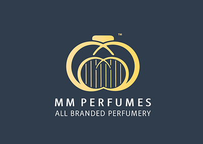 MM Perfumes - Logo and Packaging Design, Social Media Marketing branding illustrator logo packaging