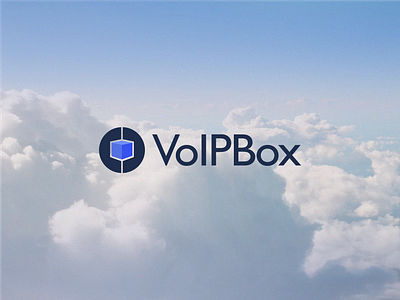 VoIP solutions logo branding design logo vector