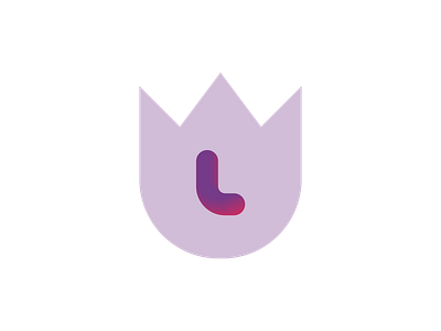 L brand branding design graphic design illustration letter logo modern