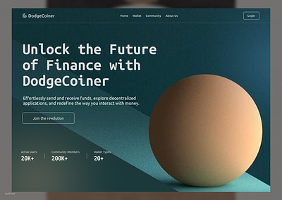 Futuristic Website for Cryptocurrency UI cryptocurrency cryptocurrency ui design futuristic futuristic cryptocurrency futuristic website futuristic website ui futuristic website ui design