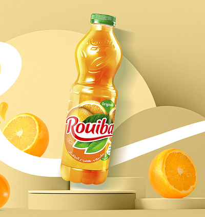 # campaign creations for ROUIBA juices branding graphic design