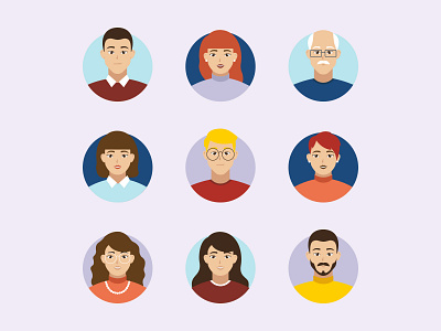 Personas - Avatars avatars graphic design illustration personas
