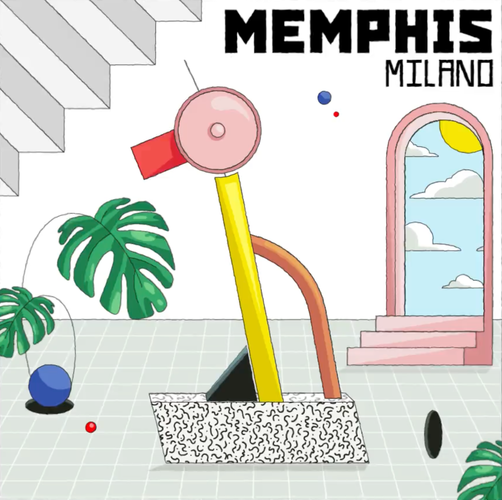 Memphismorphose animation design graphic design illustration memphis motion motion graphics vector