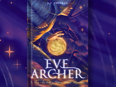 Book Cover Design: Eve Archer Book 1 book cover design colorful ya book cover dragon art dragon book dragon girl dragon illustration fantastical art fantasy art fantasy illustration female protagonist illustration magical girl science fantasy urban fantasy urban fantasy book whimsical book cover ya book ya book cover ya fantasy ya novel