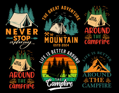 Camping custom t shirt design adventure adventure background adventure badge camp camping adventure camping background camping equipment camping mountain climbing expedition hiking boots hill journey mountain hiking mountains hill outdoor adventure travel