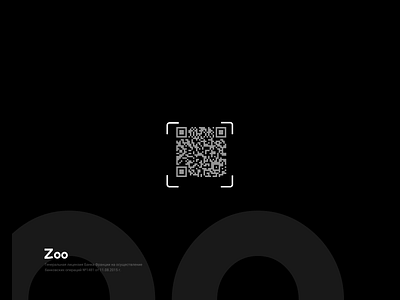 Loading payment QR code after effect animation bank black branding design graphic design illustration minimal motion graphics pay ui ux vector zoom