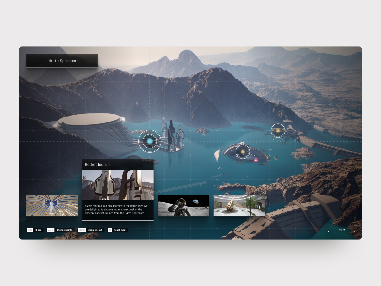 Metaverse 🗺️ Map UI by Paweł Barket for UIG Studio on Dribbble