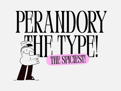 Perandory - Display Type condensed display experimental font narrow serif type typeface typography