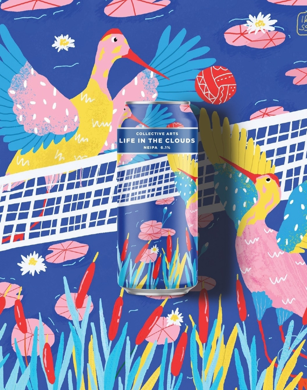 Life in the clouds | Label design branding graphic design illustration packaging design