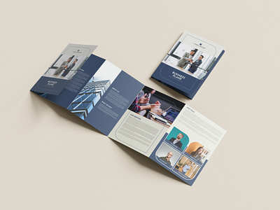 Corporate 5 Fold Brochure Design branding brochure graphic design