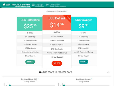 Cloud Service Payment Estimator elementor figma ui web design wix wordpreess