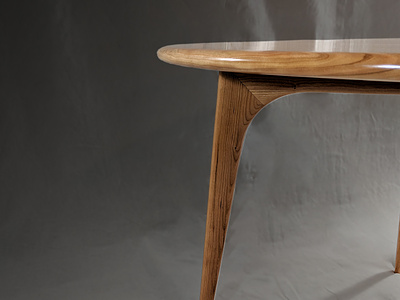 Scandinavian Round Table bespoke furniture custom furniture custom furniture design dining table furniture design kitchen table