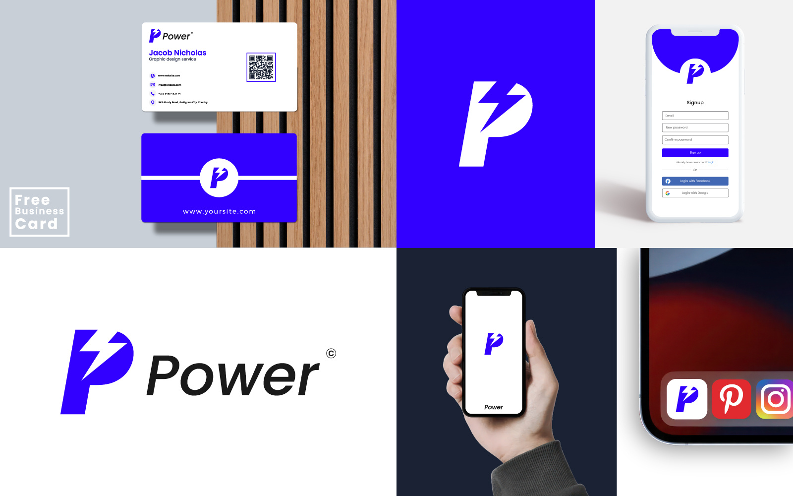 Premium brand Business logo design and Business card design 3d animation branding business id business logo design graphic design illustration logo ui ux