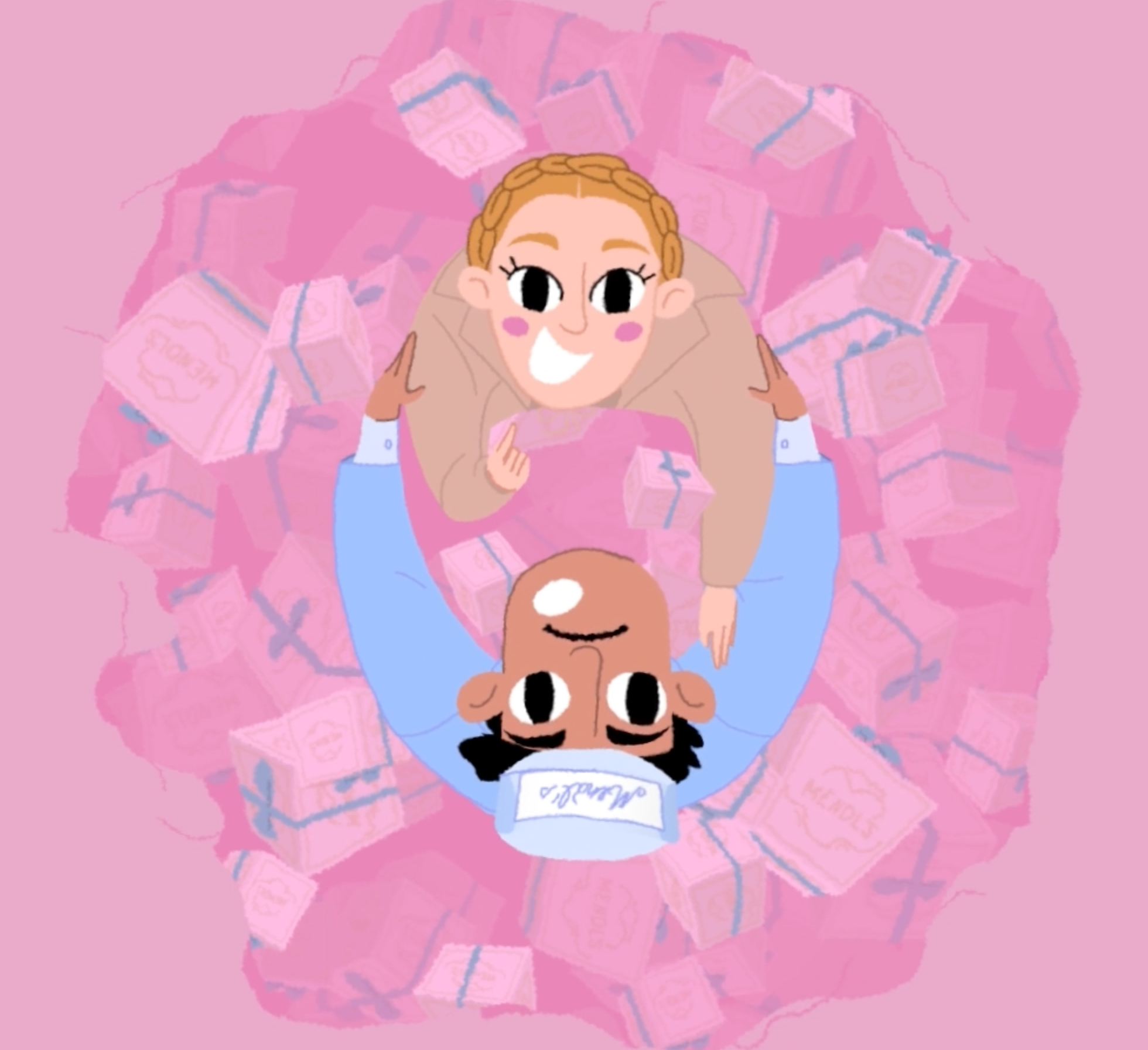 Grand Budapest Hotel animation budapest character design fantasy hotel illustration motion motion graphics