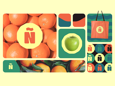 narañjo box branding graphic design juicy logo mockups orange