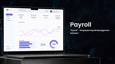 Payroll Web App Dashboard UI Design dashboard ui uiux webapp