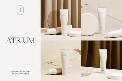 Cosmetic Packaging Scene Creator beauty mockup box mockup branding mockup business card mockup cosmetic mockup label mockup makeup mockup makeup packaging makeup tube minimal mockup minimal tube mockup packaging mockup shadow mockup skincare mockup tube mockup