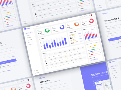 E-commerce Admin Dashboard admin panel backend crm dashboard digital product design minimal product design quick search rupak rupak chakraborty saas saas design sales dashboard sales management side ber ui design uiux ux design web web app