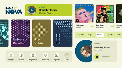 Radio Station Website - Rádio Nova 98.9 FM breakdancebuilder design designinspiration development freelance inspiration music player radio site station ui ux website wordpress