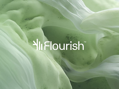 Flourish - Case Announcement 3d agency animation brand brand book brand identity branding corporate identity eco fintech flourishbyunikorns logo logo animation studio unikorns