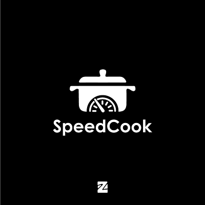 Speed Cook Logo branding design fast fast food food food logo logo logos logotype simple logo speed cook speed cook logo symbols vector