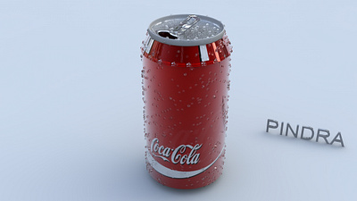 Coke can 3d branding graphic design logo ui