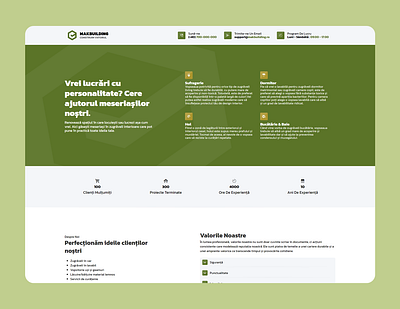 MakBuilding Website css design html project ui uiux ux web