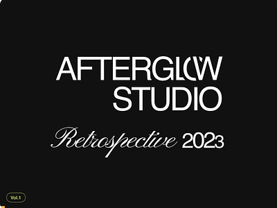Showreel 2023: Afterglow's Year in Review ❤️ afterglow animation b2b branding design saas showreel ui ux