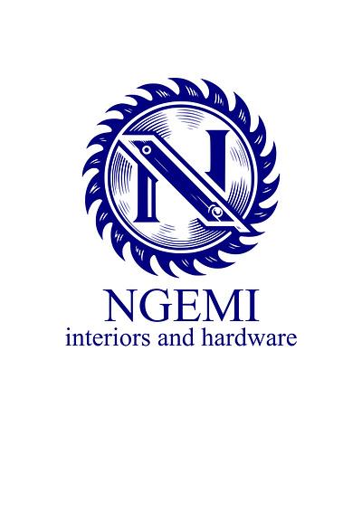 Logo Design. Ngemi Interiors And Hardware branding design graphic design illustration logo vector